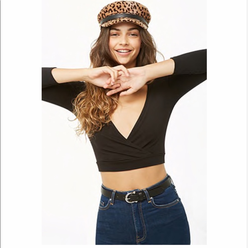 Forever 21 Knit Crop Top